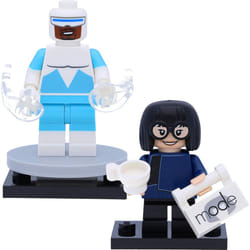 LEGO 71024 Disney Series 2 Mini Figures: #17 Edna Mode and #18 Frozone (The Incredibles)