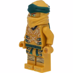 LEGO Ninjago Minifigure - Lloyd Garmadon Legacy (Gold Ninja with Sword