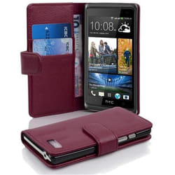 Cadorabo Case for HTC DESIRE 600 case cover - PASTEL PURPLE