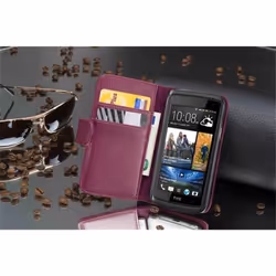 Cadorabo Case for HTC DESIRE 600 case cover - PASTEL PURPLE