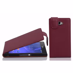 Cadorabo Case for Sony Xperia M2 / M2 Aqua case cover - PASTEL PURPLE