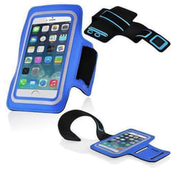 Cadorabo Smartphone-Sportarmband 4,5 â 5 Zoll - BLUE