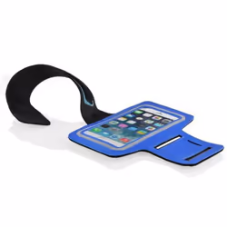 Cadorabo Smartphone-Sportarmband 4,5 â 5 Zoll - BLUE