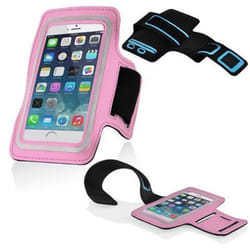 Cadorabo Smartphone-Sportarmband 4,5 â 5 Zoll - PINK