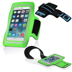 Cadorabo Smartphone-Sportarmband 4,5 â 5 Zoll - GREEN