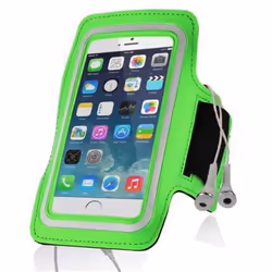 Cadorabo Smartphone-Sportarmband 4,5 â 5 Zoll - GREEN