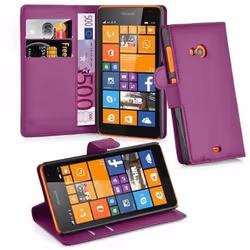 Cadorabo DE-102601, Flip case, Nokia, Lumia 535, 12.7 cm (5"), Violet