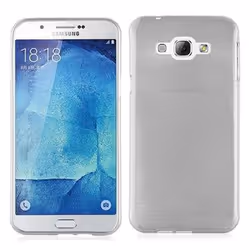 Cadorabo DE-104688, Cover, Samsung, Galaxy A8 2015, 14.5 cm (5.7"), Silver