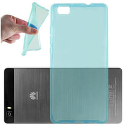 Cadorabo DE-106446 mobile phone case 12.7 cm (5") Cover Blue, Translucent