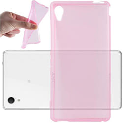 Cadorabo DE-106183 mobile phone case 12.7 cm (5") Cover Pink, Translucent