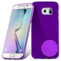 Cadorabo Case for Samsung Galaxy S6 EDGE case cover - PURPLE