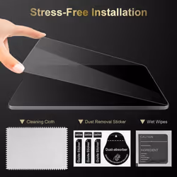 Cadorabo Tempered Glass for Apple iPad MINI 2 / iPad MINI 3 Screen Protection 3D Touch for 9H Hardness Display Saver Protective Film