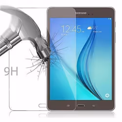 Cadorabo Tempered Glass for Samsung Galaxy Tab A (8 inch) Screen Protection 3D Touch for 9H Hardness Display Saver Protective Film