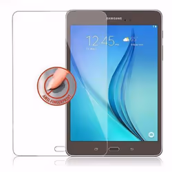 Cadorabo Tempered Glass for Samsung Galaxy Tab A (8 inch) Screen Protection 3D Touch for 9H Hardness Display Saver Protective Film