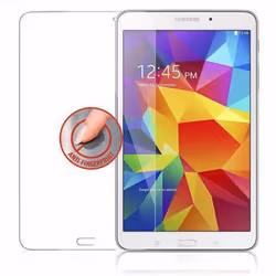 Cadorabo Tempered Glass for Samsung Galaxy Tab 4 (8 inch) Screen Protection 3D Touch for 9H Hardness Display Saver Protective Film