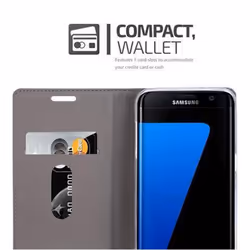 Cadorabo Case for Samsung Galaxy S7 EDGE case cover - DARK BLUE BLACK