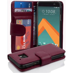 Cadorabo Case for HTC 10 (One M10) case cover - BORDEAUX PURPLE