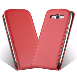 Cadorabo DE-108302, Flip case, Samsung, Galaxy A3 2015, 11.4 cm (4.5"), Red