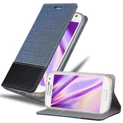 Cadorabo Case for Samsung Galaxy S4 MINI case cover - DARK BLUE BLACK