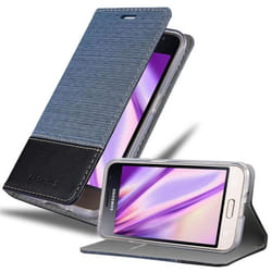 Cadorabo Case for Samsung Galaxy J1 2016 case cover - DARK BLUE BLACK