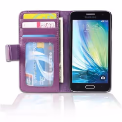 Cadorabo Case for Samsung Galaxy A3 2015 case cover - BORDEAUX PURPLE