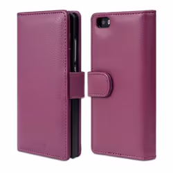Cadorabo Case for Huawei P8 LITE 2015 case cover - BORDEAUX PURPLE