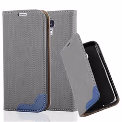 Cadorabo Case for Samsung Galaxy S4 case cover - GRAY BLUE