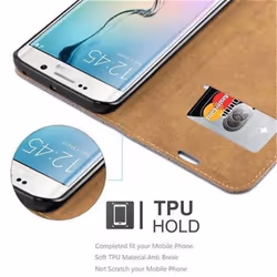 Cadorabo Case for Samsung Galaxy S6 EDGE case cover - GRAY BLUE