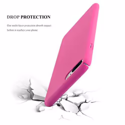 Cadorabo DE-109373 mobile phone case 14 cm (5.5") Cover Pink