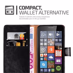 Cadorabo DE-109451 mobile phone case 12.7 cm (5") Flip case Black