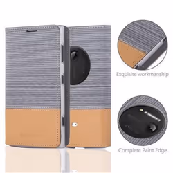 Cadorabo DE-109569 mobile phone case 11.4 cm (4.5") Flip case Grey