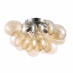 Maytoni MOD112-04-G, 4 bulb(s), G9, IP20, Cognac colour, Nickel