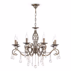 Maytoni RC247-PL-08-R, 8 bulb(s), E14, IP20, Bronze