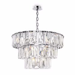 Maytoni MOD043PL-18CH, 18 bulb(s), E14, IP20, Chrome, Transparent