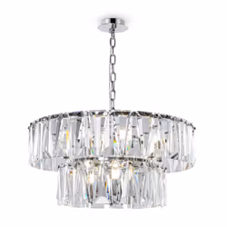 Maytoni MOD043PL-12CH, 12 bulb(s), E14, IP20, Chrome, Transparent