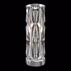 Maytoni MOD043TL-02CH table lamp E14 60 W Chrome, Transparent