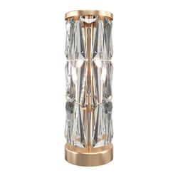 Maytoni MOD043TL-02G table lamp E14 60 W Gold, Transparent