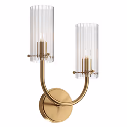 Maytoni MOD223WL-02BS, 2 bulb(s), G9, IP20, Brass