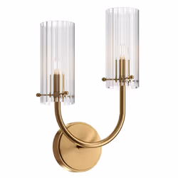 Maytoni MOD223WL-02BS1, 2 bulb(s), G9, IP20, Brass