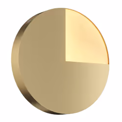 Maytoni MOD320WL-L8BS3K, 1 bulb(s), 3000 K, IP20, Brass