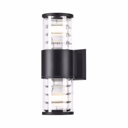 Maytoni O576WL-02B, 2 bulb(s), E27, IP54, Black