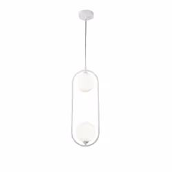 Maytoni MOD013PL-02W, 2 bulb(s), G9, IP20, White