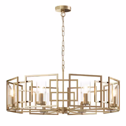 Maytoni H009PL-08G, 8 bulb(s), E14, IP20, Gold