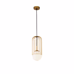 Maytoni P362PL-01G, 1 bulb(s), E27, IP20, White