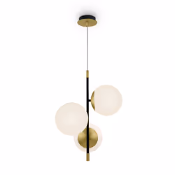 Maytoni MOD048PL-03G, 3 bulb(s), E14, IP20, White