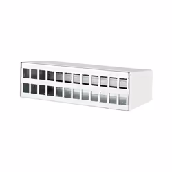 METZ CONNECT 130861-2402KE, Wall mounting, White, Aluminium, Steel, Zinc, 240.5 mm, 110 mm, 75.6 mm