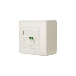 METZ CONNECT 1501207K1A-E socket-outlet LC-D White