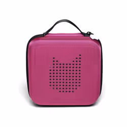 tonies for Toniebox CARRIER Purple - Travel Carrying Case for 15-20 Audio Characters - Leight-weight, Hardshell, Zipper