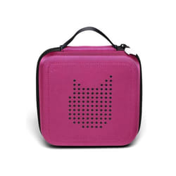 tonies for Toniebox CARRIER Purple - Travel Carrying Case for 15-20 Audio Characters - Leight-weight, Hardshell, Zipper