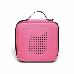 tonies Audio Characters For Toniebox Carrier - Light Travel Storage Case - Pink